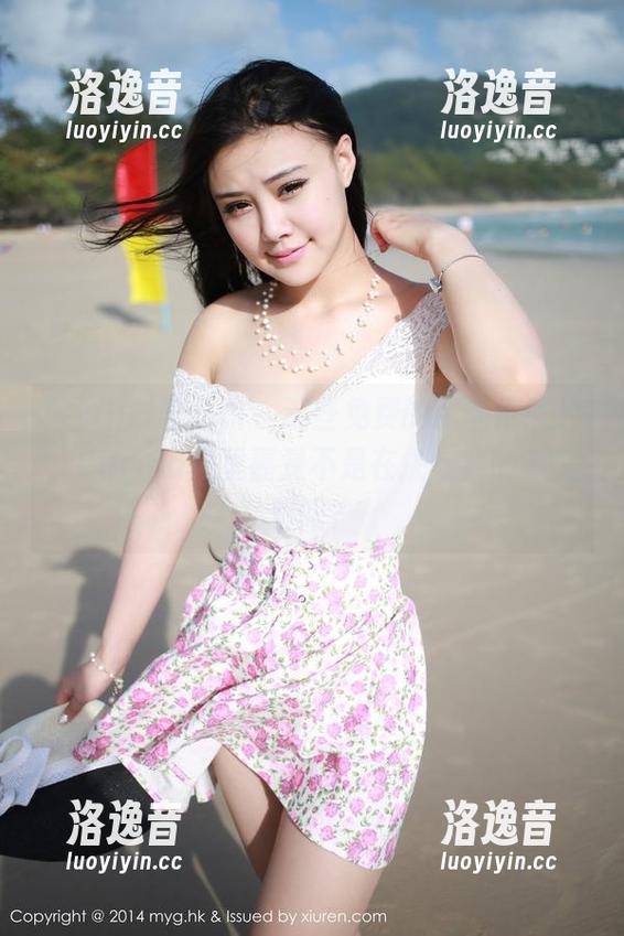 MyGirl美媛馆 - 这些免费的比基尼照片，Carina绮里嘉是不是在挑战我的审美极限？