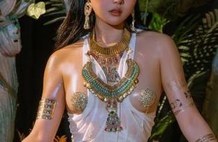 酒醉兔女郎：岛田云溪的私房美图，醉得我直想捏脸