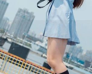波萝社 – 观看柳侑绮的写真，感觉像是吃了一口冰淇淋，甜甜的冒泡