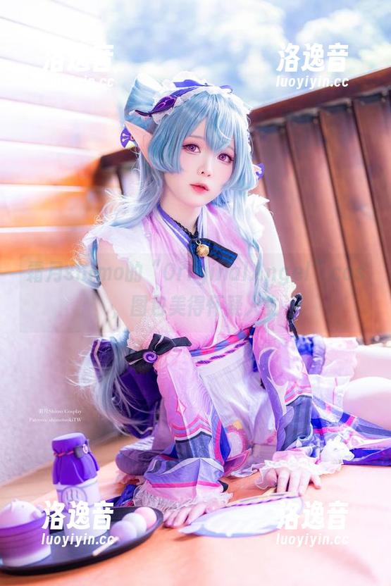 霜月shimo的“OriginalAngel”cos，图包美得怀疑人生